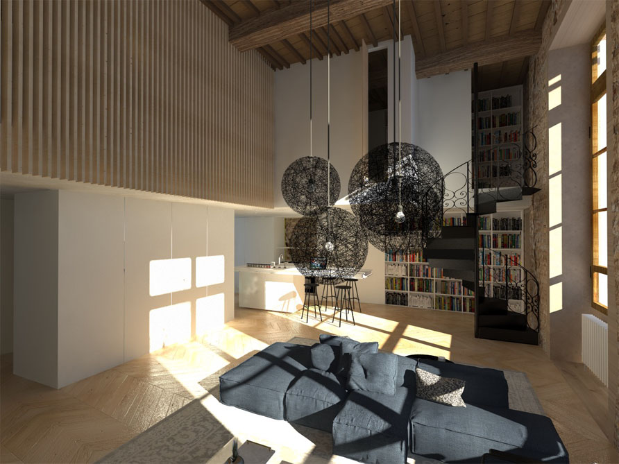 appartement_architecture_intérieur_3D-rendu2 lyon